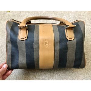 Vintage Fendi Purse Black/Brown